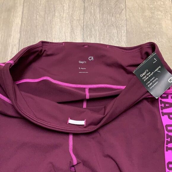 Womens Nwt GAP Fit High Rise Ankle Length Compression Leggings - Picture 6 of 9